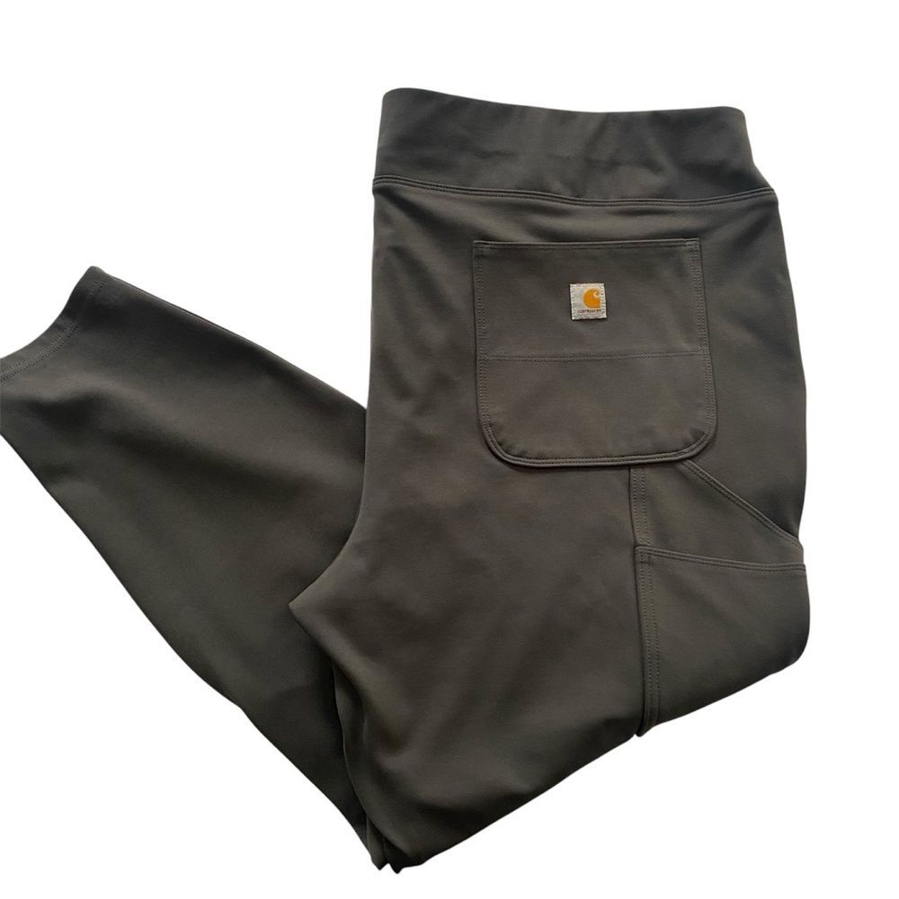Carhartt Dark Gray Fitted Pants Women'ss 3X Big & Tall Utility